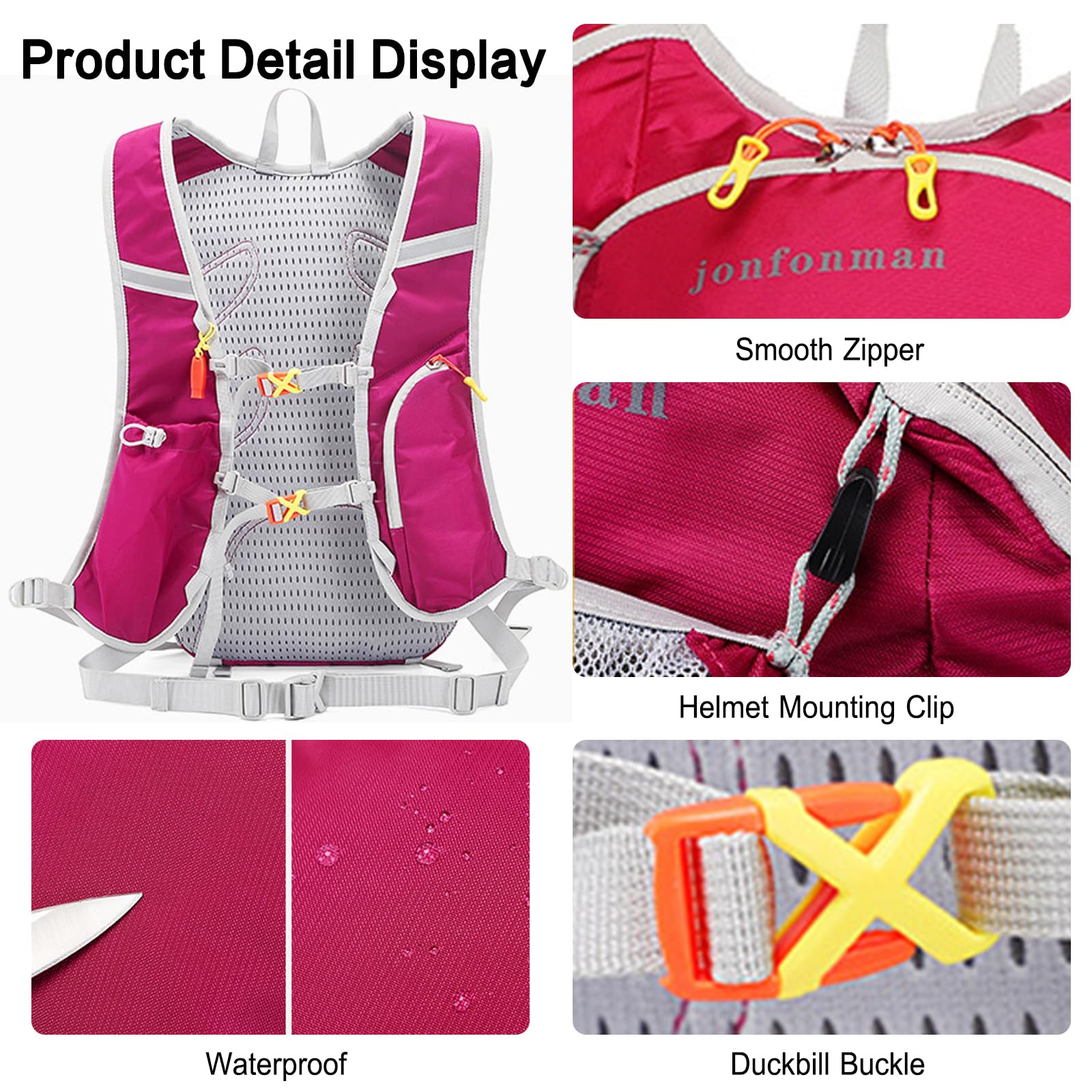 Zaino da trekking 19L zaino impermeabile zaino leggero