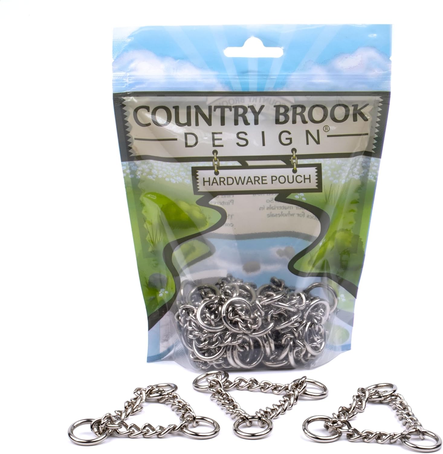 Country Brook Design - 1/2 Inch Half Check Chains (Pack of 20)