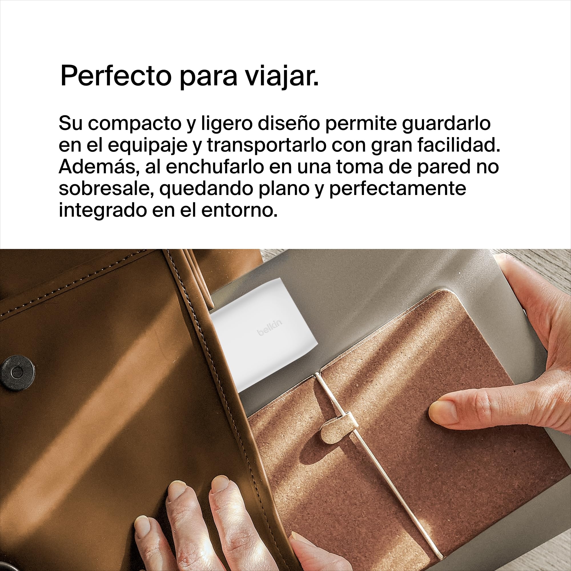 Belkin Cargador de Pared con 3 Puertos USB-C y PPS a 67 W BoostcCharge Pro, Carga rápida USB-C PD 3.1 para la Serie iPhone 16, 15, MacBook Pro, AirPods, Galaxy y Otros con Power Delivery, Blanco