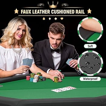 Amazon.co.jp: ECOTOUGE ポーカーテーブル 折りたたみ式