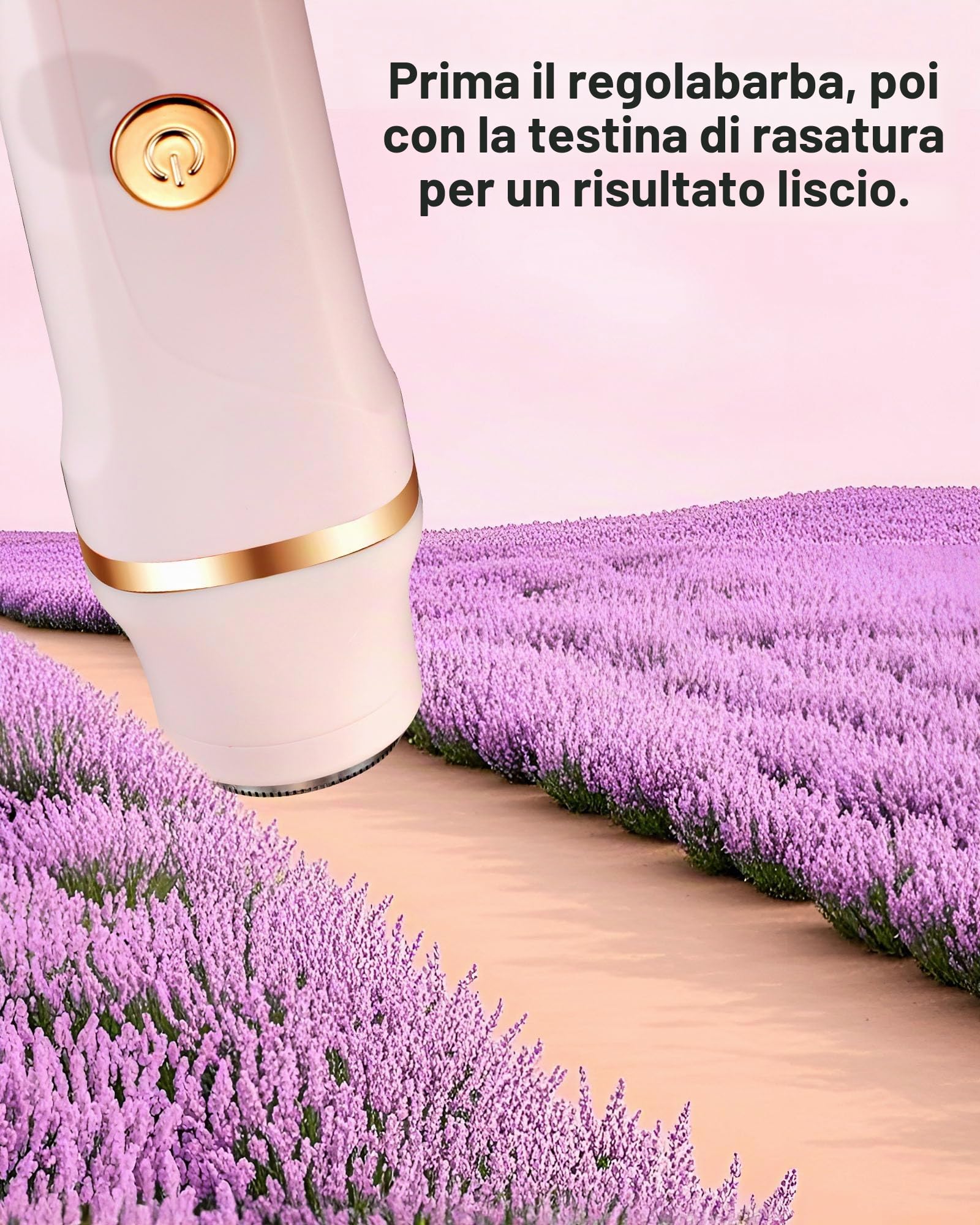 Rasoio da donna, 3 in 1, per donne, rasoio elettrico per gambe, braccia, ascelle e zona bikini, ricaricabile Ipx7, impermeabile, colore: rosa