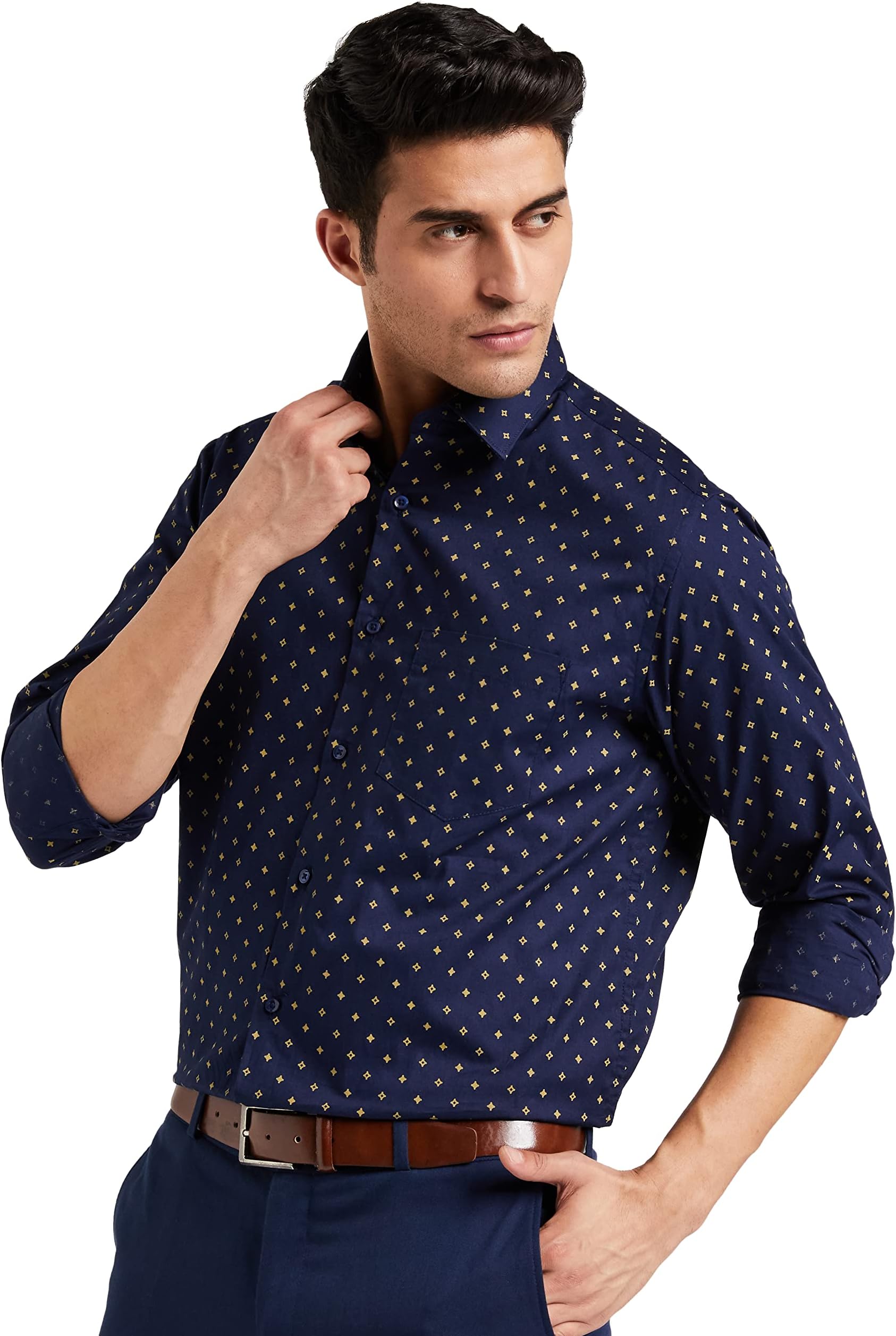 Men's Printed Regular fit Formal Shirt