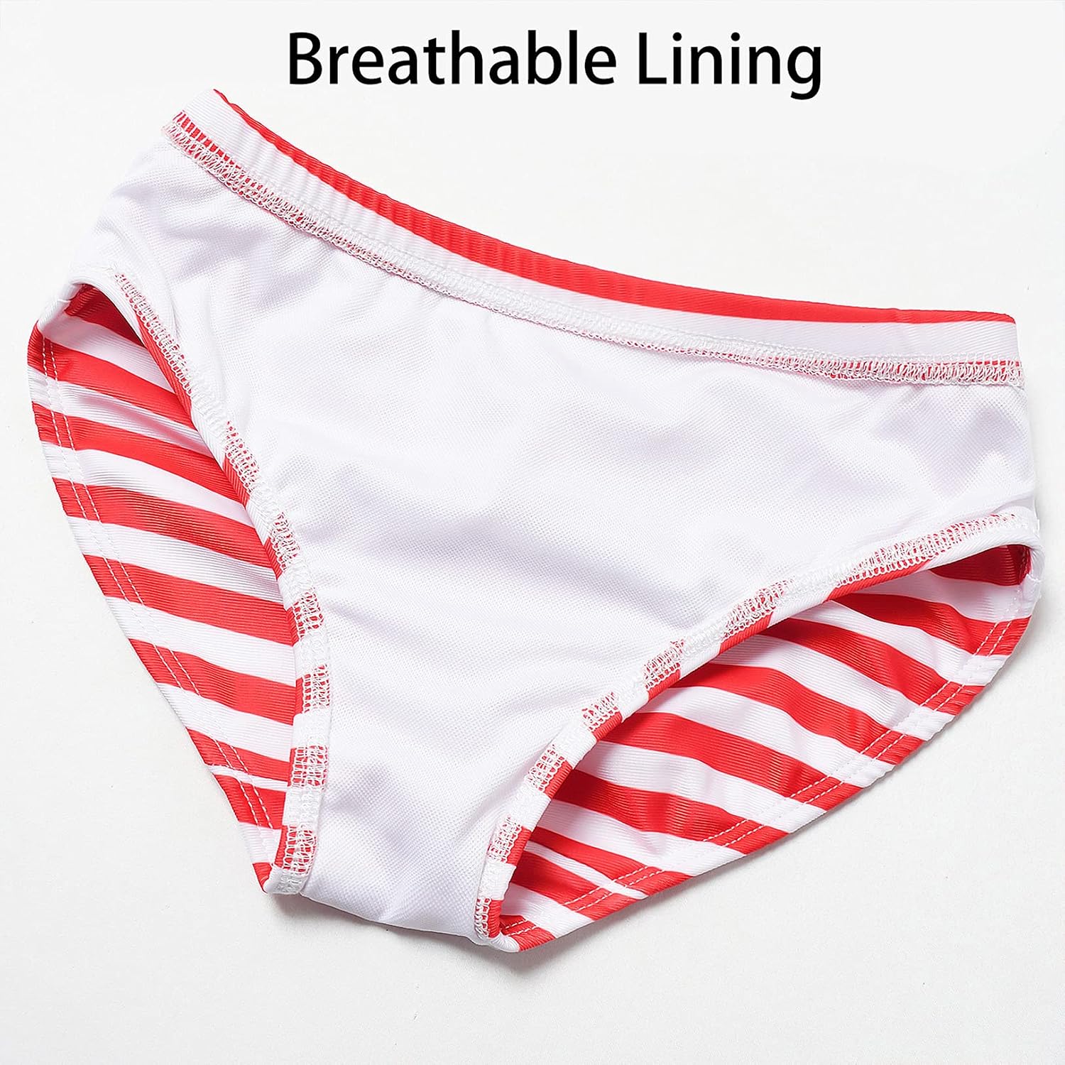 QPANCY 4th July Swimsuits for Girls American Flag Bathing Suits Kids Beach Outfit