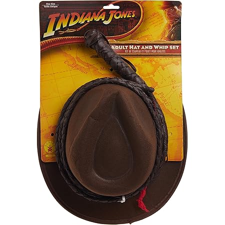 Amazon Rubies Costumes インディ ジョーンズ グッズ インディのムチと帽子 大人用 コスプレ 仮装 通販 Amazon Rubies Costumes インディ ジョーンズ グッズ インディのムチと帽子 大人用 コスプレ 仮装 通販