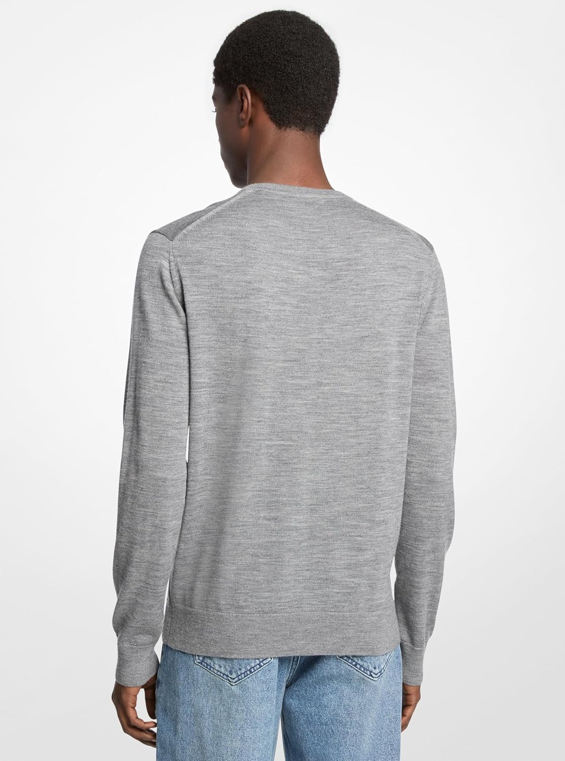 Michael Kors Men's Merino Crewneck Sweater - Image 2