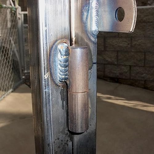 Miniatura 5 de 4 bisagras de barril soldables de 3 pulgadas - 3 pulgadas x 34 pulgadas - acero resistente - Bisagras de puerta de bala para soldadura - Bisagras