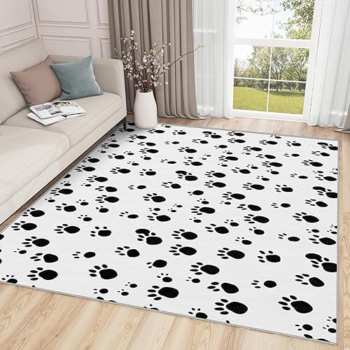 Miniatura 14 de Alfombras de bar para el hogar, alfombra de cóctel de whisky, alfombra de 5 x 8 pies, alfombras vintage lavables de vino para sala de estar, Negro