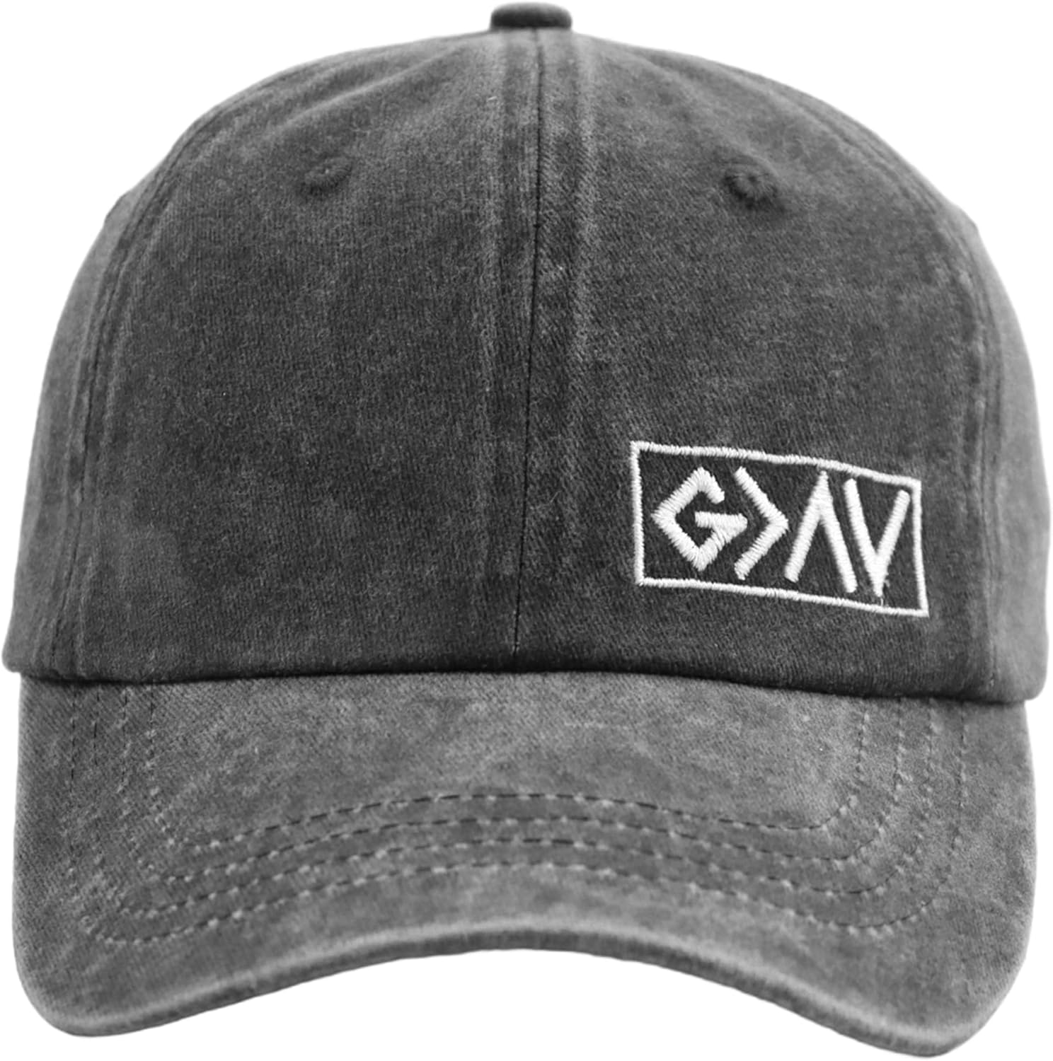 Christian Jesus Hats for Men Women, Embroidered Adjustable Cotton Religious Baseball Cap - Image 2