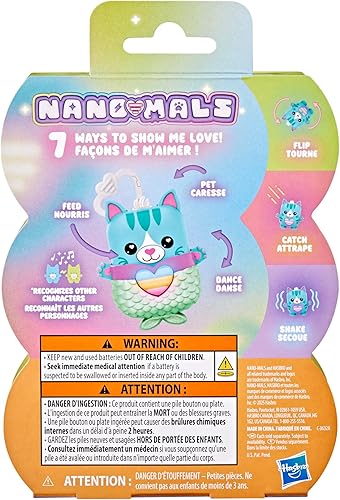 Miniatura 11 de Pawtricia The Blue Kitty, gato electrónico, más de 70 respuestas, juguetes interactivos para ansiedad para niñas y niños, regalos de Navidad para