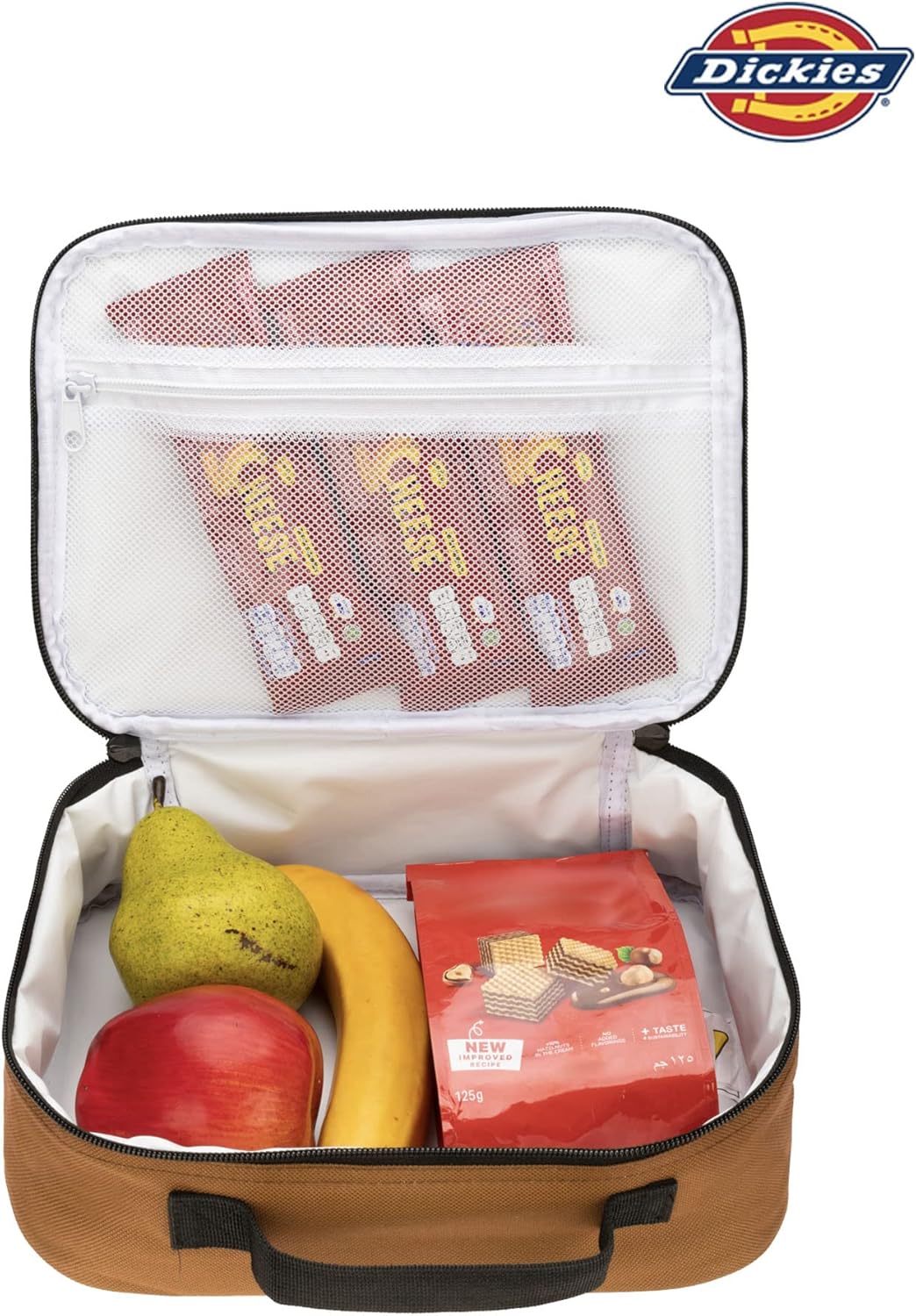 Dickies Kids Insulated Lunch Bag for School, Thermal Reusable Lunch Box for Kids, Boys, Girls - 8 Years Old and Up (Brown Duck) : Home & Kitchen
