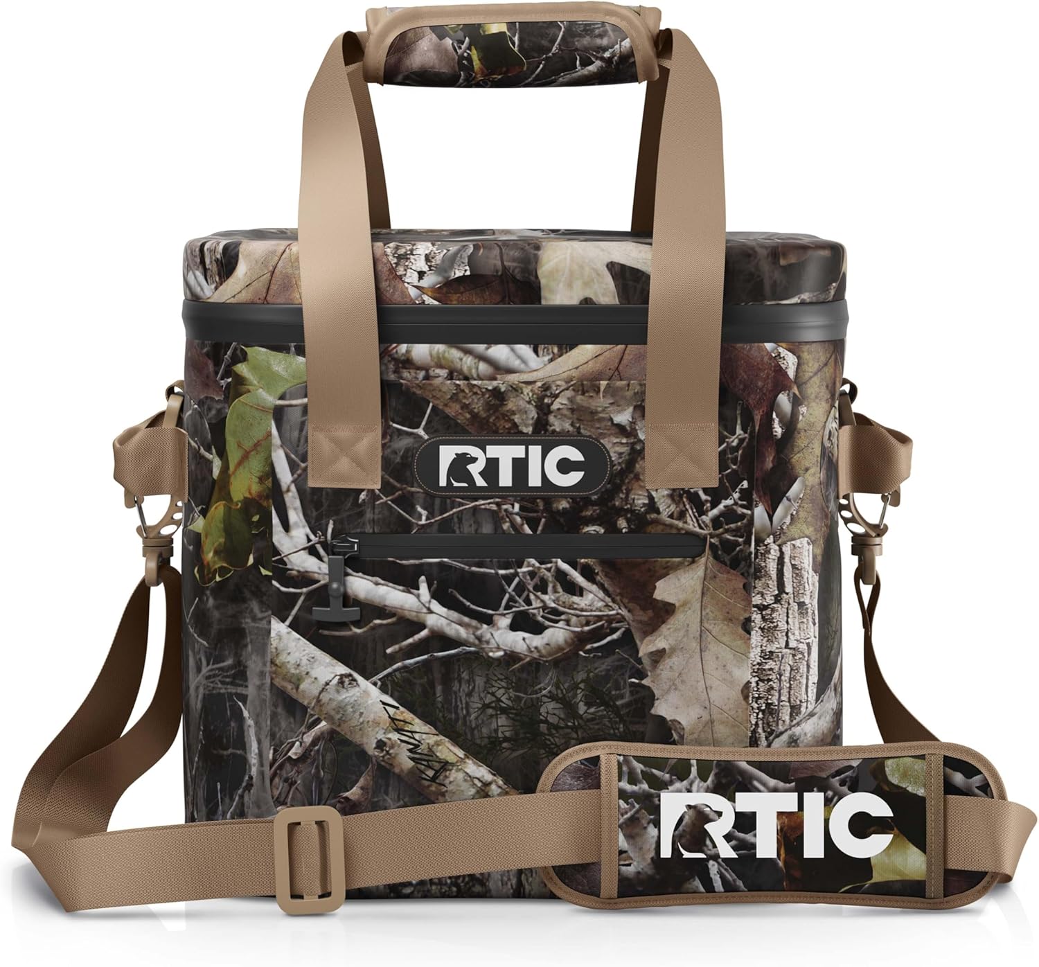 RTIC Ultra-Tough Soft Cooler 12 Can, Insulated Bag Portable Ice Chest for Lunch, Beach, Drink, Beverage, Travel, Camping, Picnic, Car, Trips, Floating Cooler Leak-Proof with Zipper