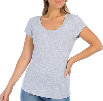 Aveto Juniors the Basic Scoop Neck Tee