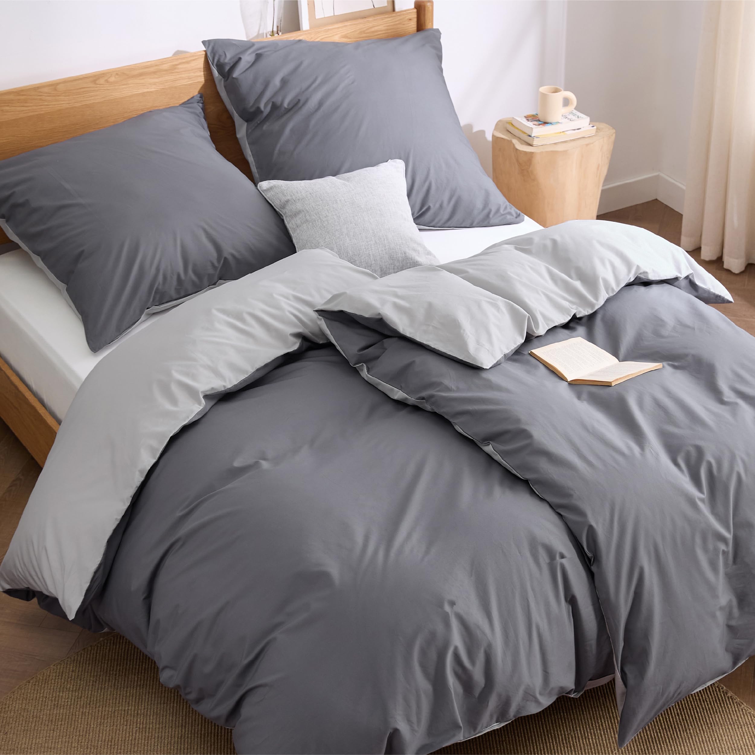 Funda Almohada 135 Con Cremallera Juego De Sábanas BEDSURE 135x200