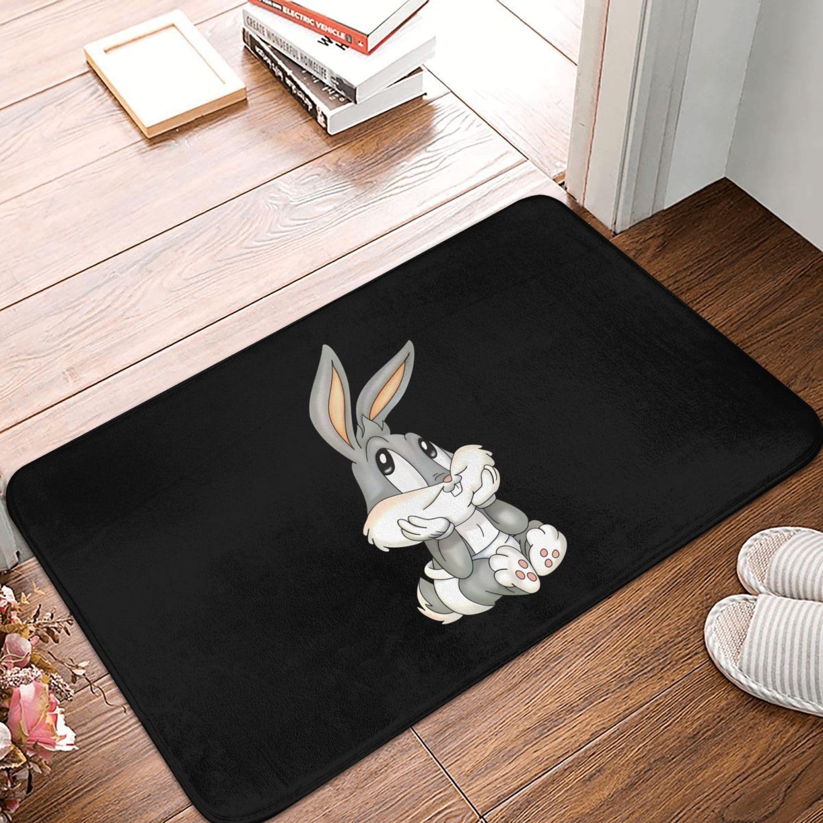 Amazon｜カーペット バックスバニー タイルマット ラグマット