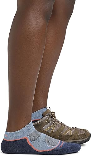 Miniatura 2 de Darn Tough Calcetines de Senderismo Ligeros Sin Tobillo para Mujer Light Hiker (Estilo 1986) -