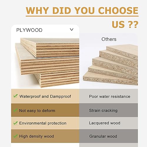 Miniatura 8 de Pvillez Tocador de baño de 16 pulgadas con fregadero, tocador de baño pequeño flotante con parte superior ovalada de cerámica y armario de tocador