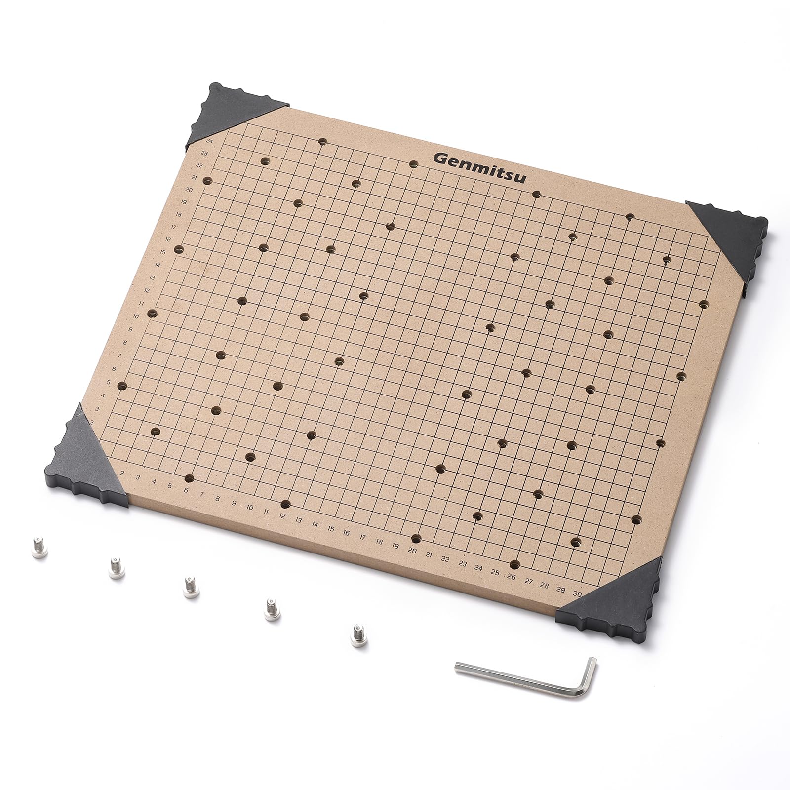 Genmitsu CNC MDF Grid Spoilboard for 3030-PROVer MAX CNC Router Machine, 360 x 300 x 12mm, M6 Holes (6mm), Screws are Included - Image 3