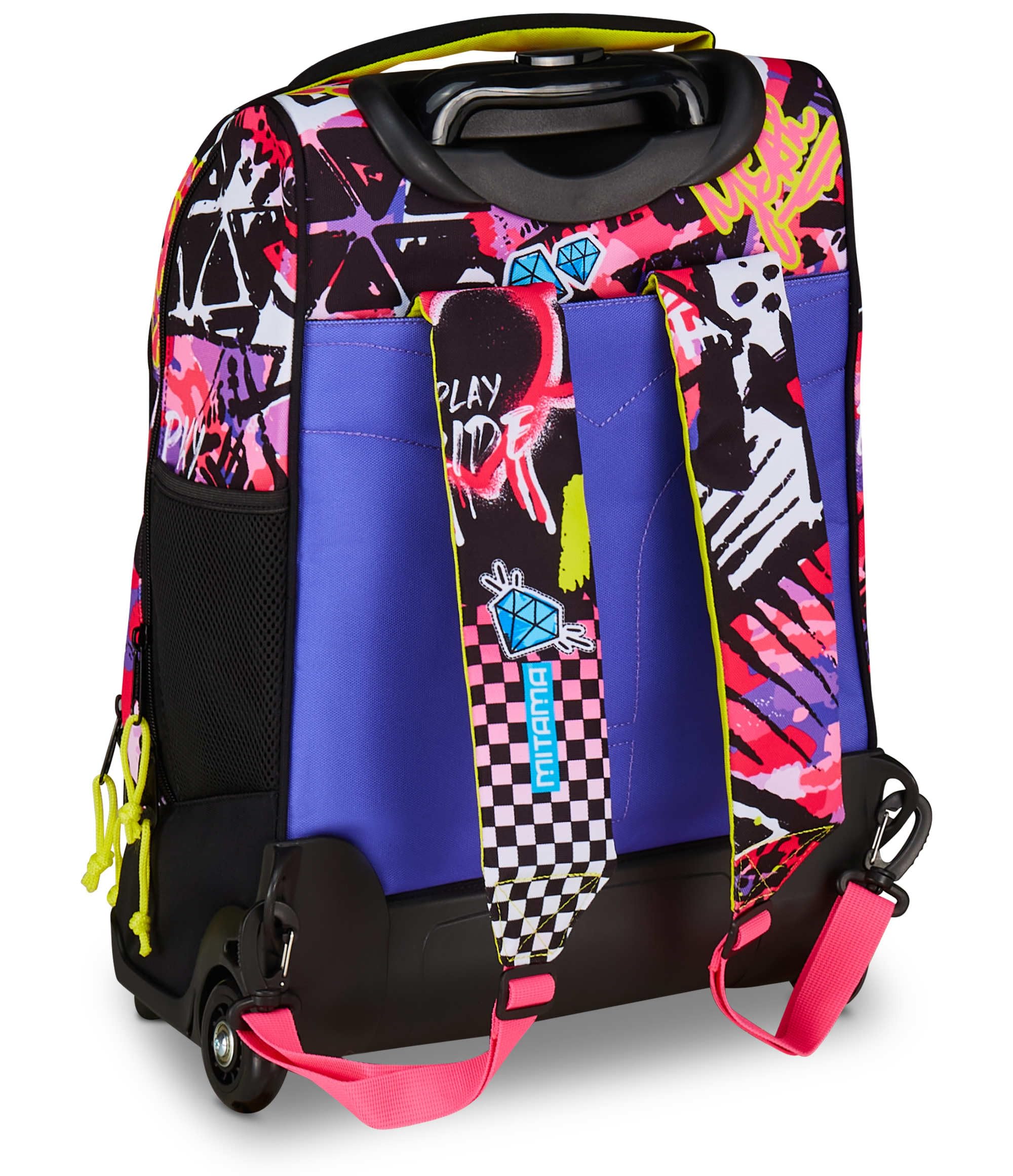 Mitama Trolley DR Scuola URBAN QUEEN, 34 Lt, Rosa, Tasche multifunzione, Spallacci uso zaino, Per bambine e ragazze, scuola elementare e media, Tempo libero e viaggi