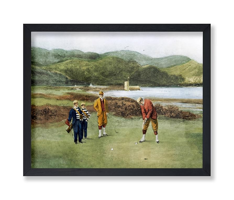 Amazon.co.jp: ポスター Master The Putting Green 絵画