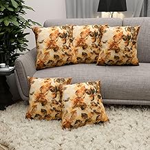 Digital Print Premium Heavy Polyester Cushion Cover Set of 5 Pcs | Cushion Cover 16 inch x 16 inch || :- (Design- 2)
