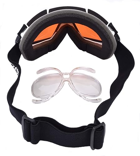 Miniatura 2 de Adaptador universal de gafas de esquí y tabla de nieve Rx. Inserto óptico para usuarios de gafas que se adapta a la mayoría de gafas de nieve para