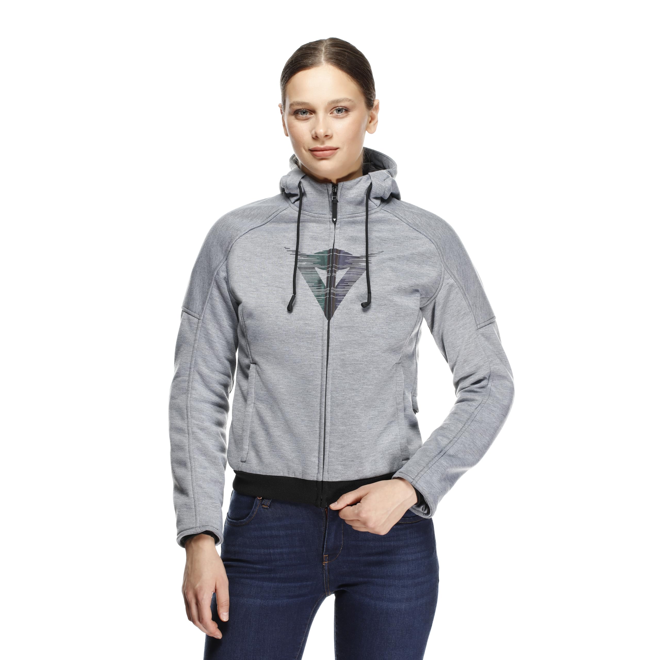 Dainese Herren Daemon-x Safety Hoodie Full Zip Wmn Kapuzensweatshirt Mit Reißverschluss, Innenfutter Aus Fleece (1er Pack)