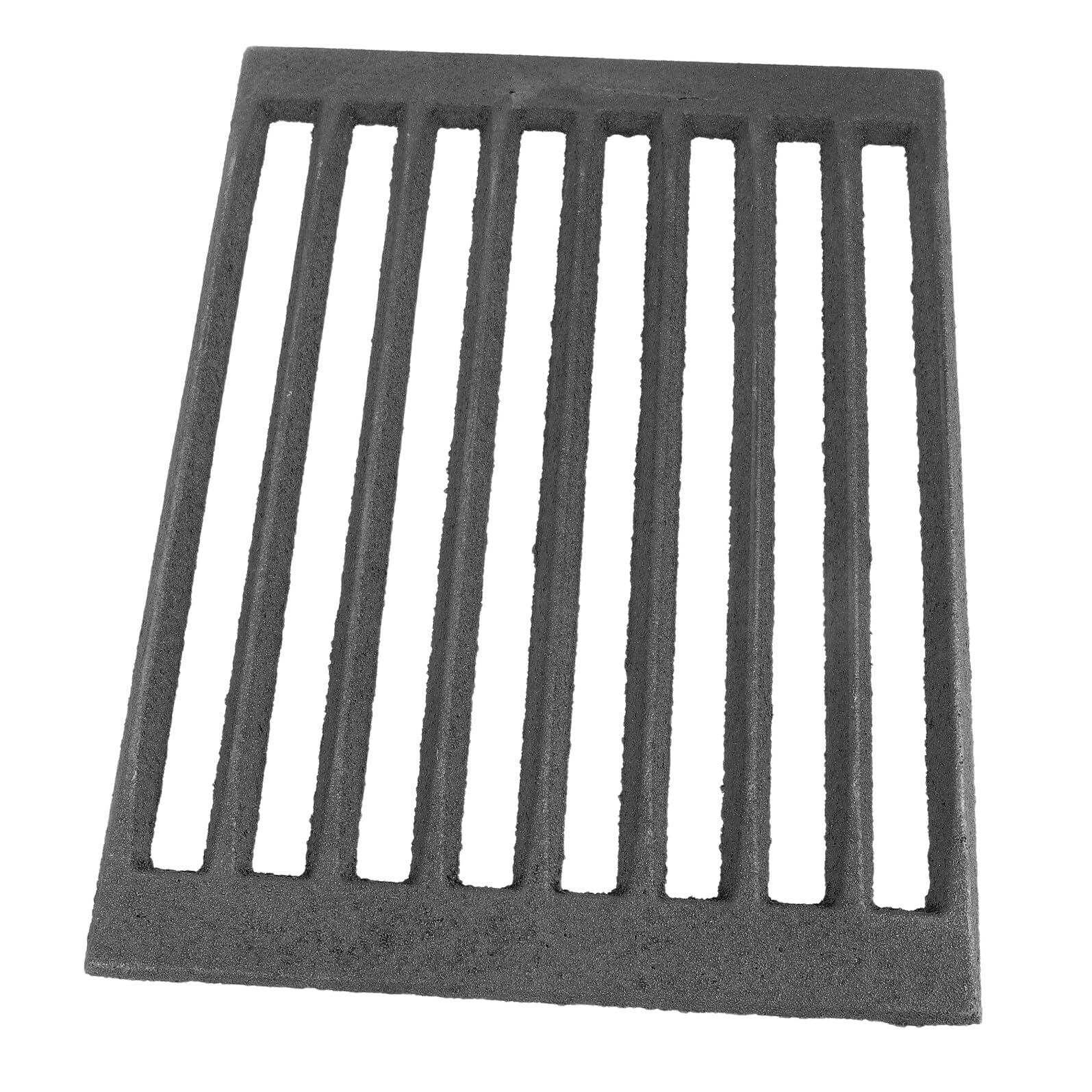 Grille de barbecue en fonte Operitacx, plaque de remplacement robuste et durable