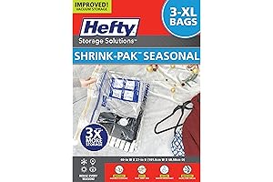 Hefty Shrink-Pak: The Ultimate Vacuum Storage Solution for Space Optimization