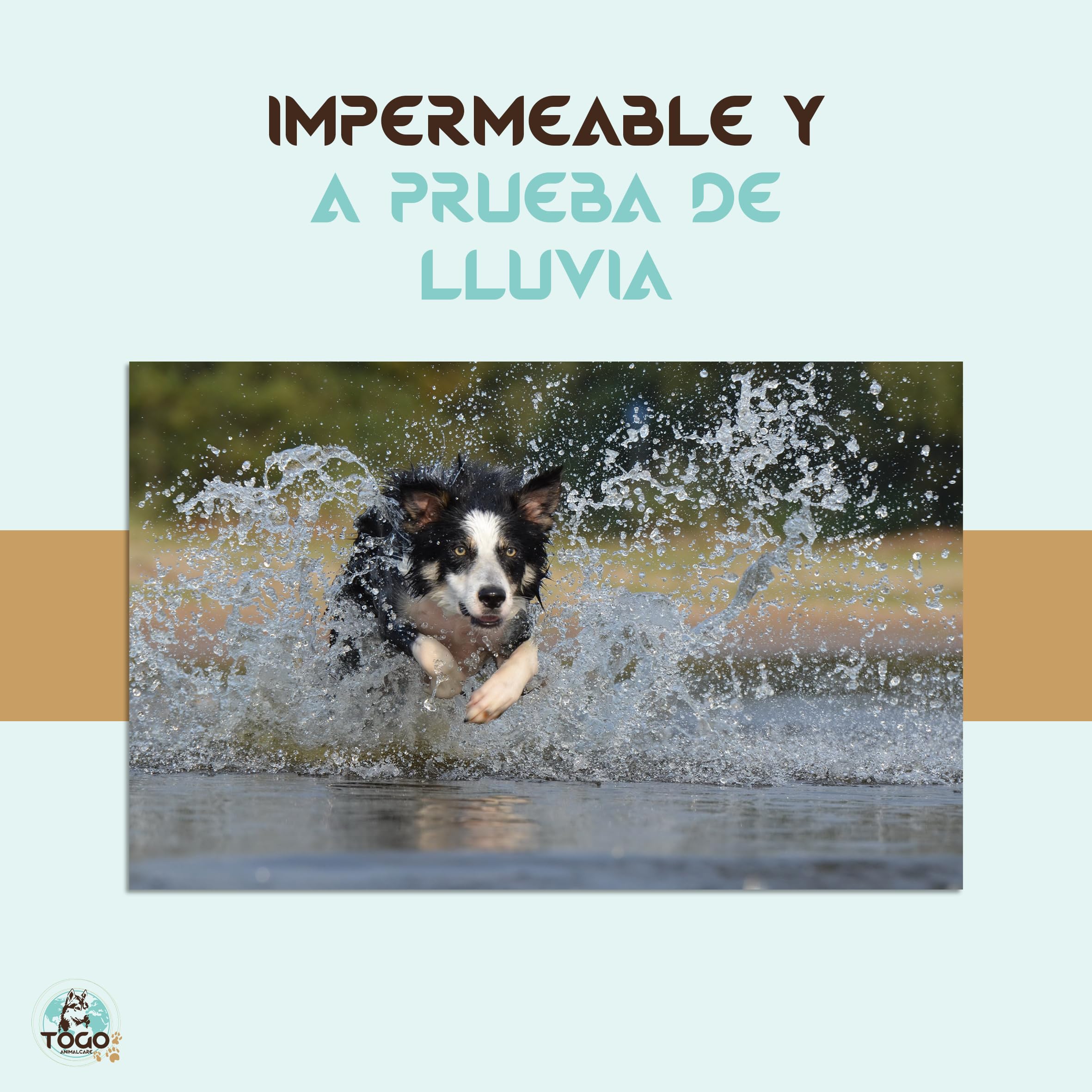 Pack de 2 Collares Togo Antiparasitario para Perros y Gatos 8 Meses de protección.