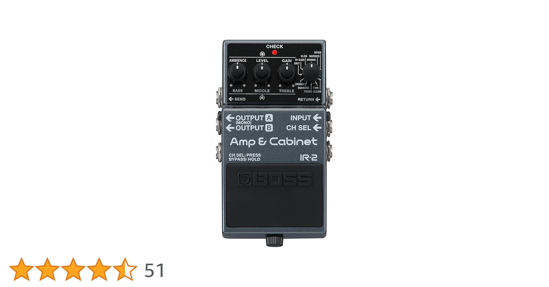 Amazon | BOSS IR-2 アンプ&キャビネット | プレミアムアンプ