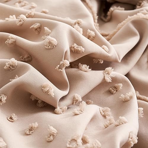 Miniatura 7 de Juego de edredón tamaño King de 7 piezas de ropa de cama bohemia en una bolsa, juego de ropa de cama con textura geométrica, juego de ropa de cama