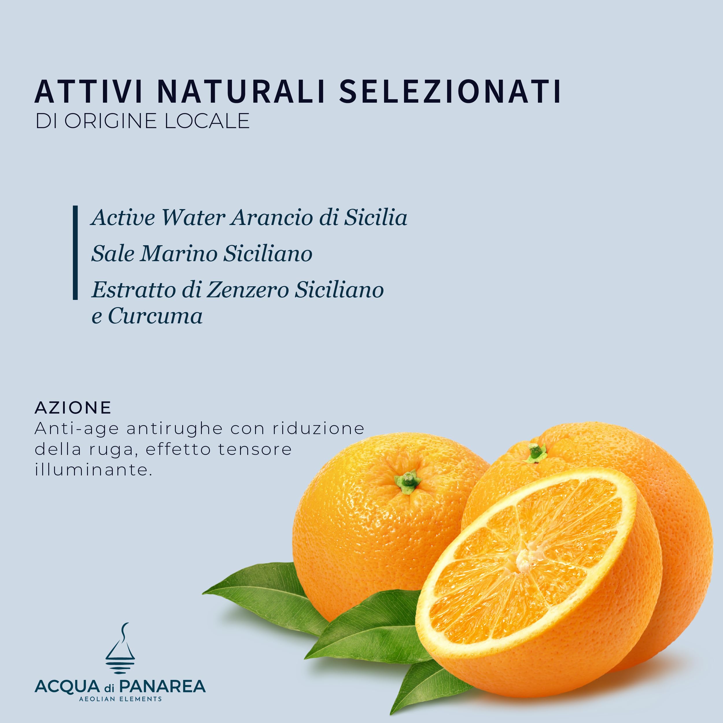 ACQUA DI PANAREA Siero Viso Filler Antirughe Con Acqua Termale Vulcanica Acido Ialuronico Bava di Lumaca Argireline Siero Siciliano di Venere Per Skincare Viso Acqua Di Panarea 40ml Made in Italy