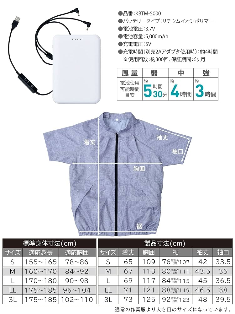 JA703W ファン付ウェア用インナー Mサイズ 楽天市場】空調服 ファン（インナー・下着・ナイトウェア）の通販