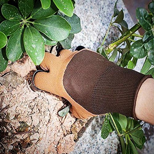 Miniatura 3 de Famoy Guantes de jardinería con garras para plantar, garras de guante de jardín, el mejor regalo para mujeres