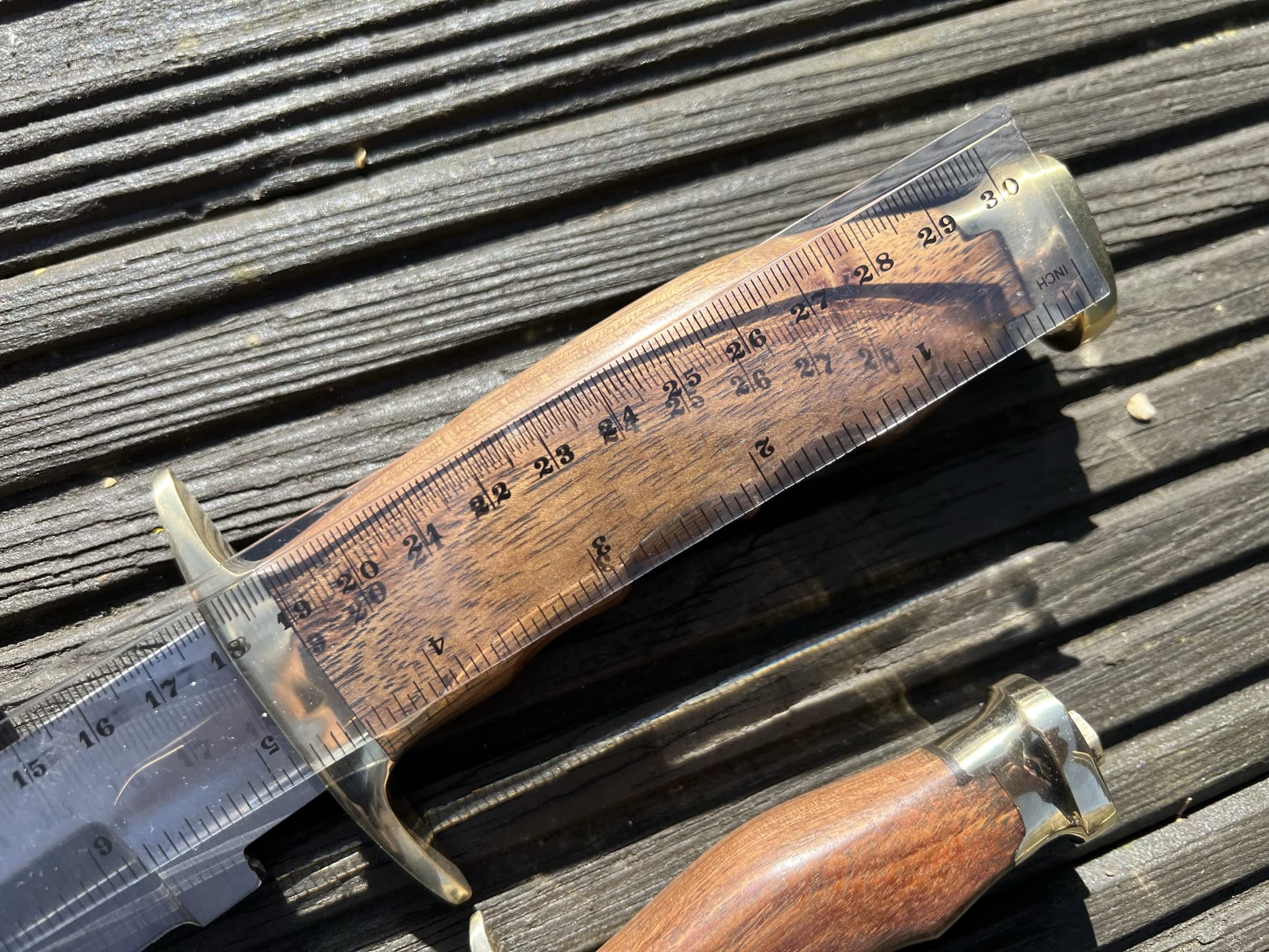 Perkin Feststehende Jagdmesser-Set 2-teiliges Jagdmesser-Set mit Scheide aus Bowie-Messern