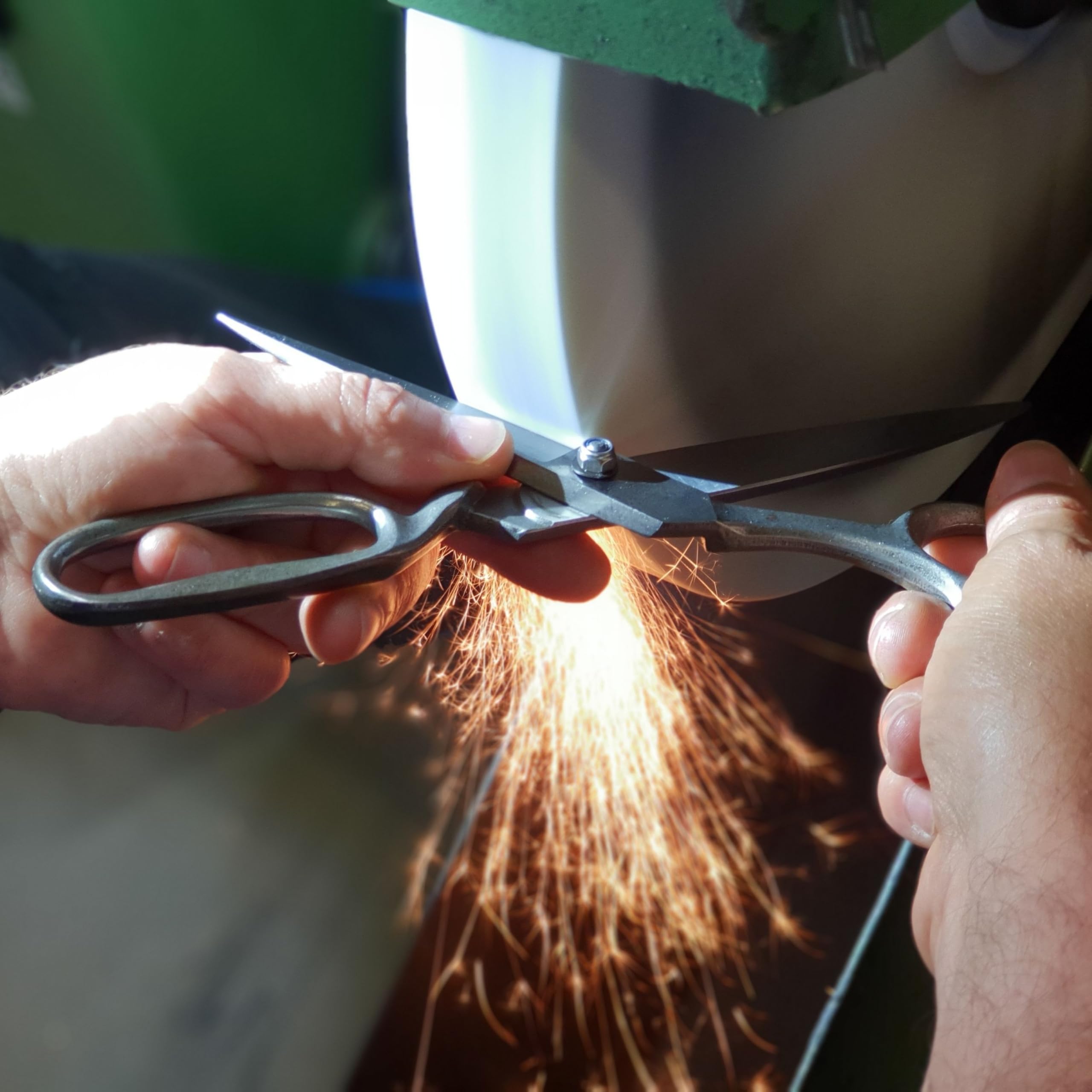 ROBUSO Tijeras de corte profesionales, para fibra de vidrio y carbono, Kevlar, Twaron y Dyneema, acero al carbono C60, forjado y endurecido, fabricado en Solingen, 25 cm – 9,5 pulgadas