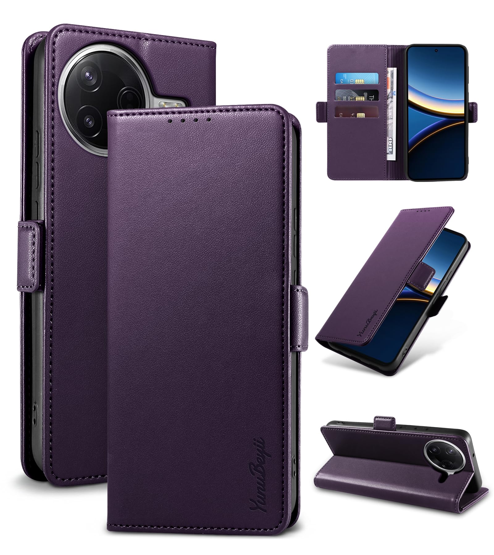 Yunubeyii Handyhülle für Xiaomi Poco F7 Pro - [RFID Blocker]