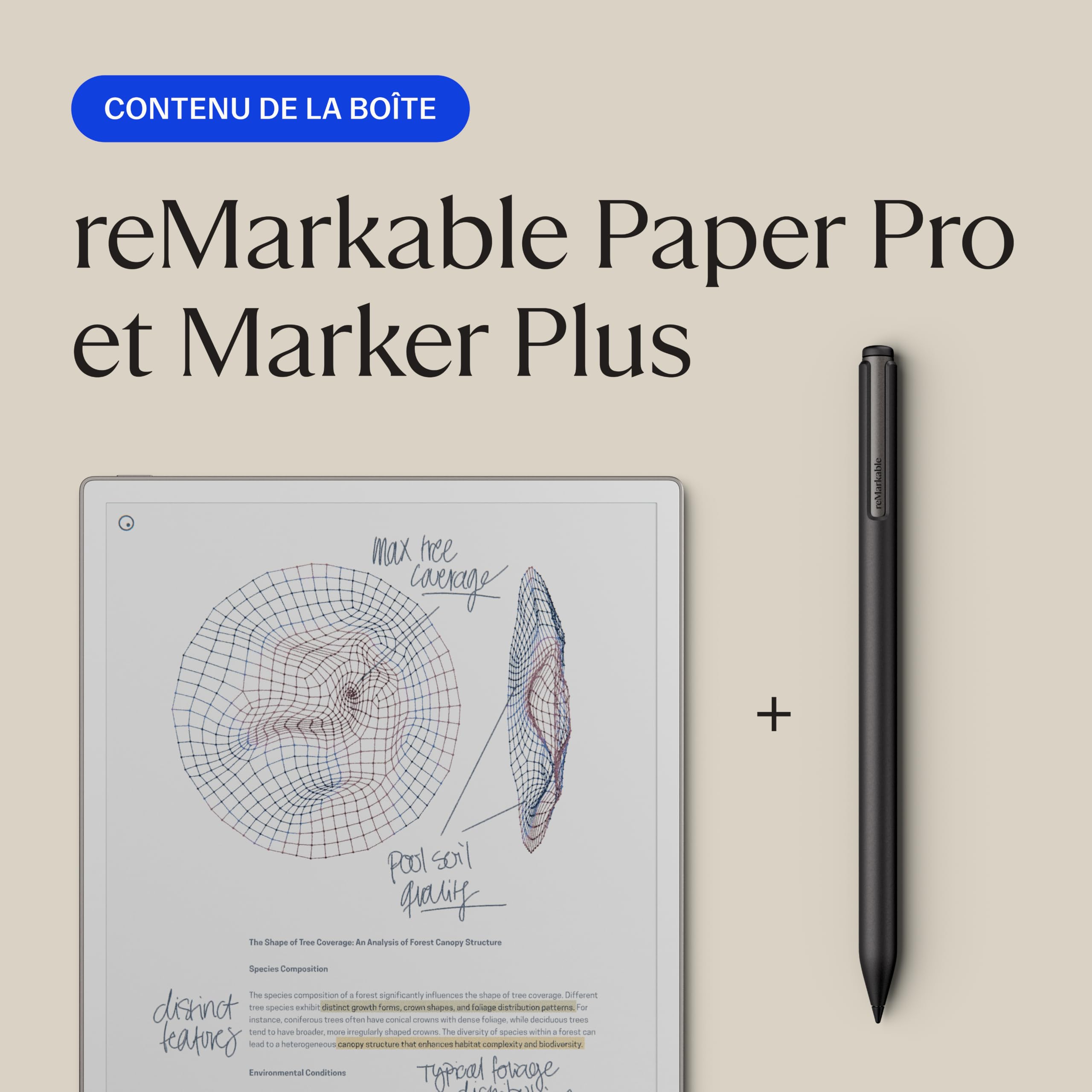 reMarkable Paper Pro Essential Pack | Electronic Ink Tablet - 11.8
