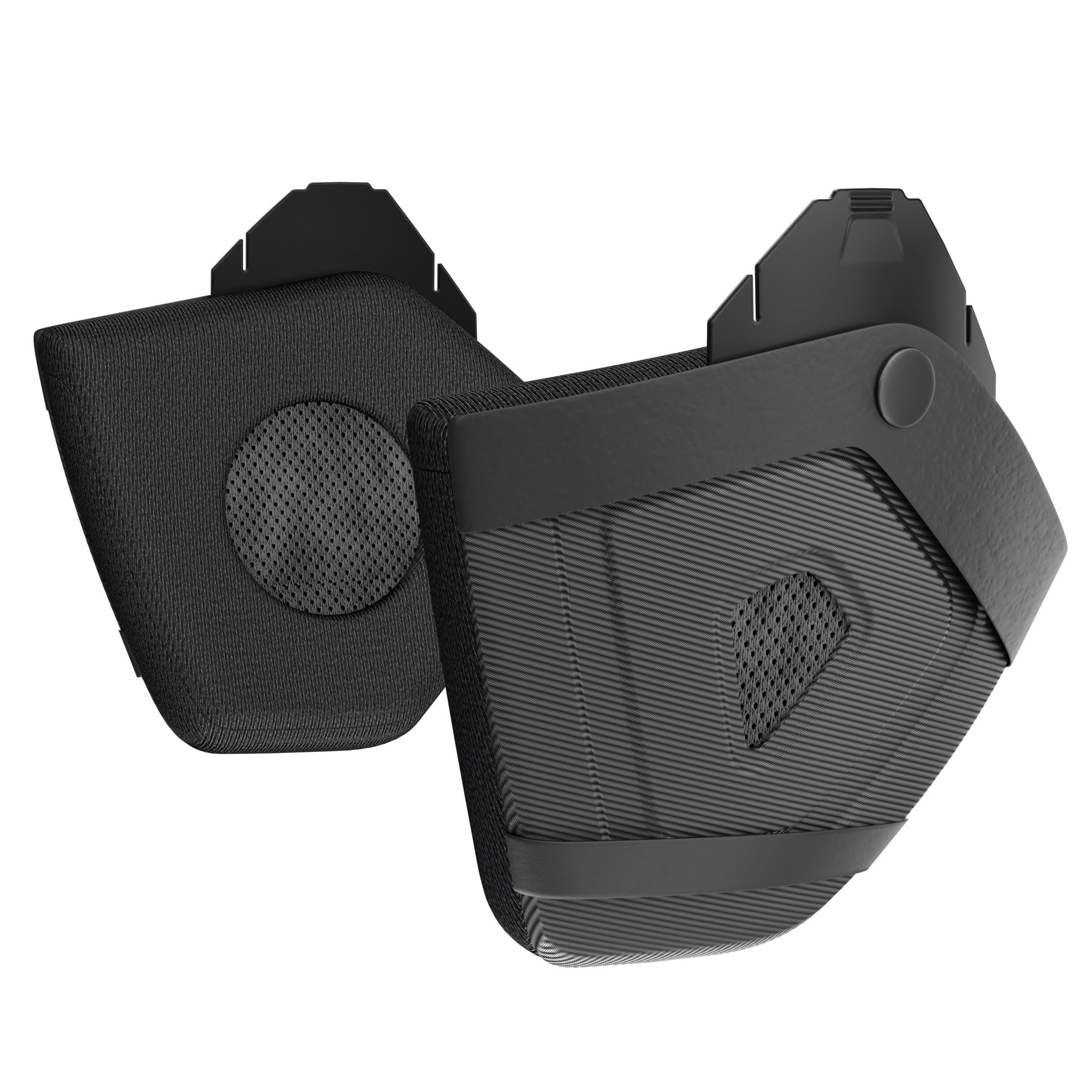 ABUS earmuffs - Pedelec 2.0 Earpads - attachable to the bike helmet - winter kit, black