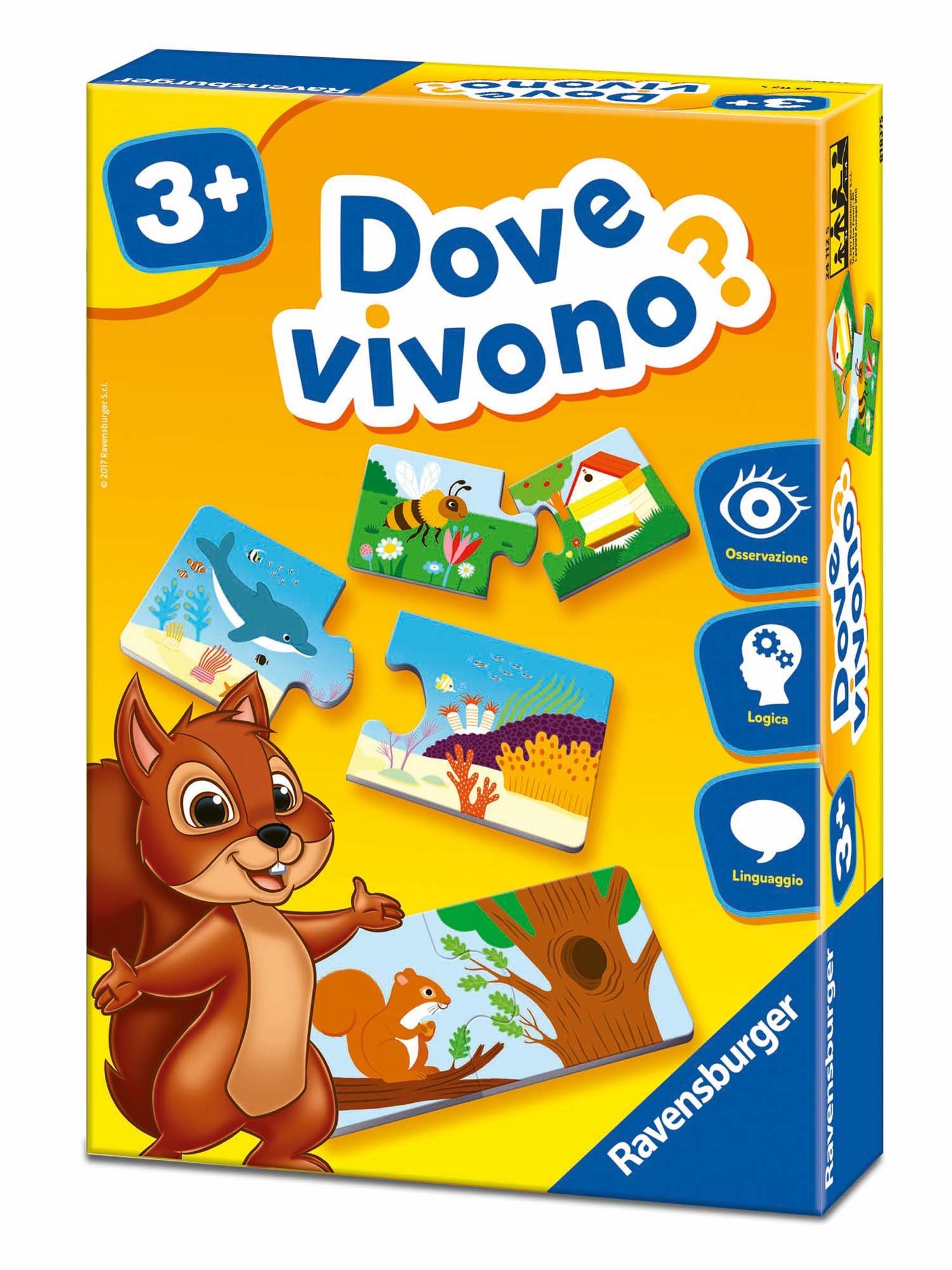 Ravensburger 006120 Gioco Didattico Per Bambini - Gioco Da Tavolo Educativo Multicolore - 4