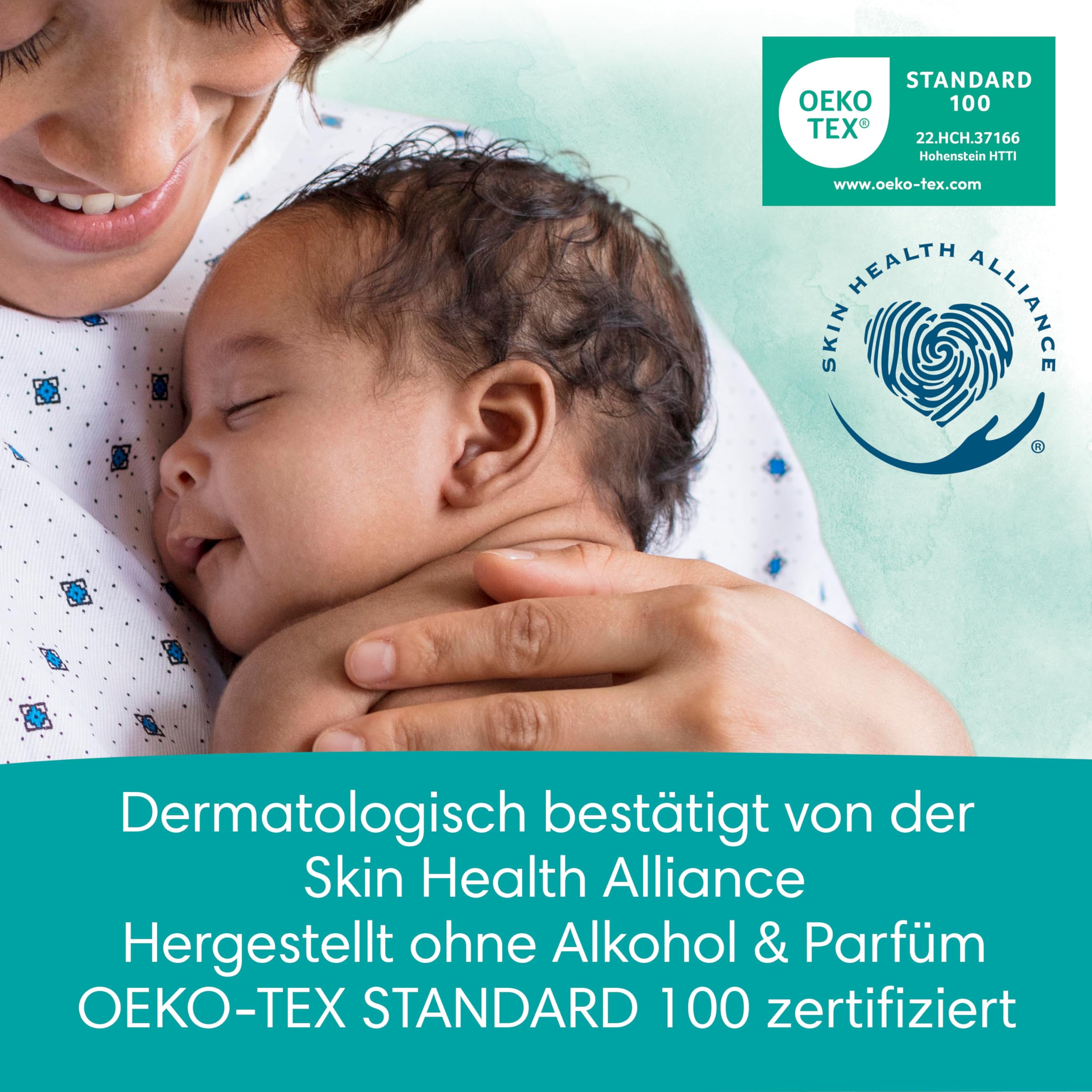 Pampers Harmonie New Baby Feuchttücher 24 Packungen mit jeweils 46 Feuchttüchern - 1104 Feuchttücher, die helfen, den natürlichen pH-Wert der Haut wiederherzustellen