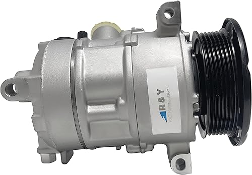 Miniatura 2 de RYC Nuevo compresor de CA y embrague de AC IH395-01 (se adapta a Dodge Caliber 1.8L, 2.0L, 2.4L 2007-2008 Compatible con Jeep Patriot 2.0L, 2.4L