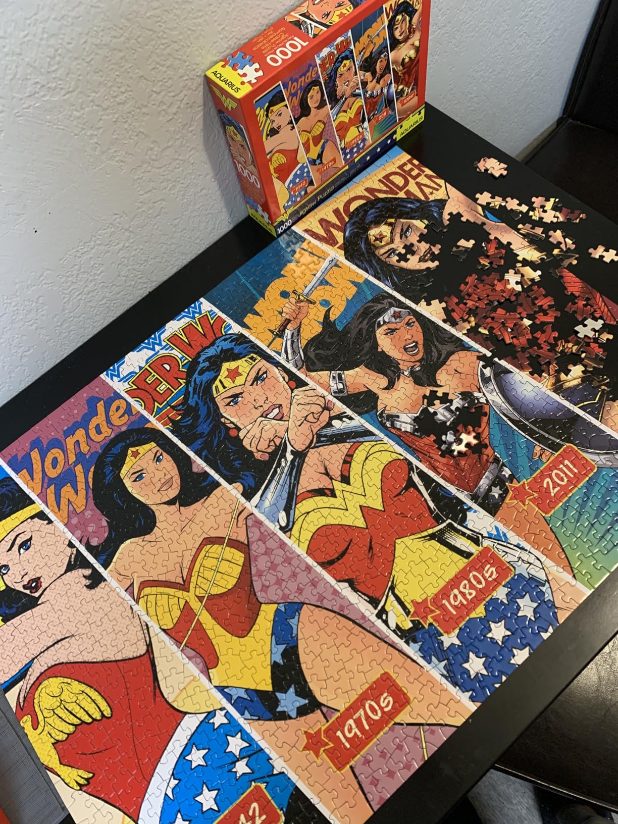 AQUARIUS DC Wonder Woman 1000 Piece Jigsaw Puzzle - Officially Licensed Glare Free, 20x28 Inches - View #3