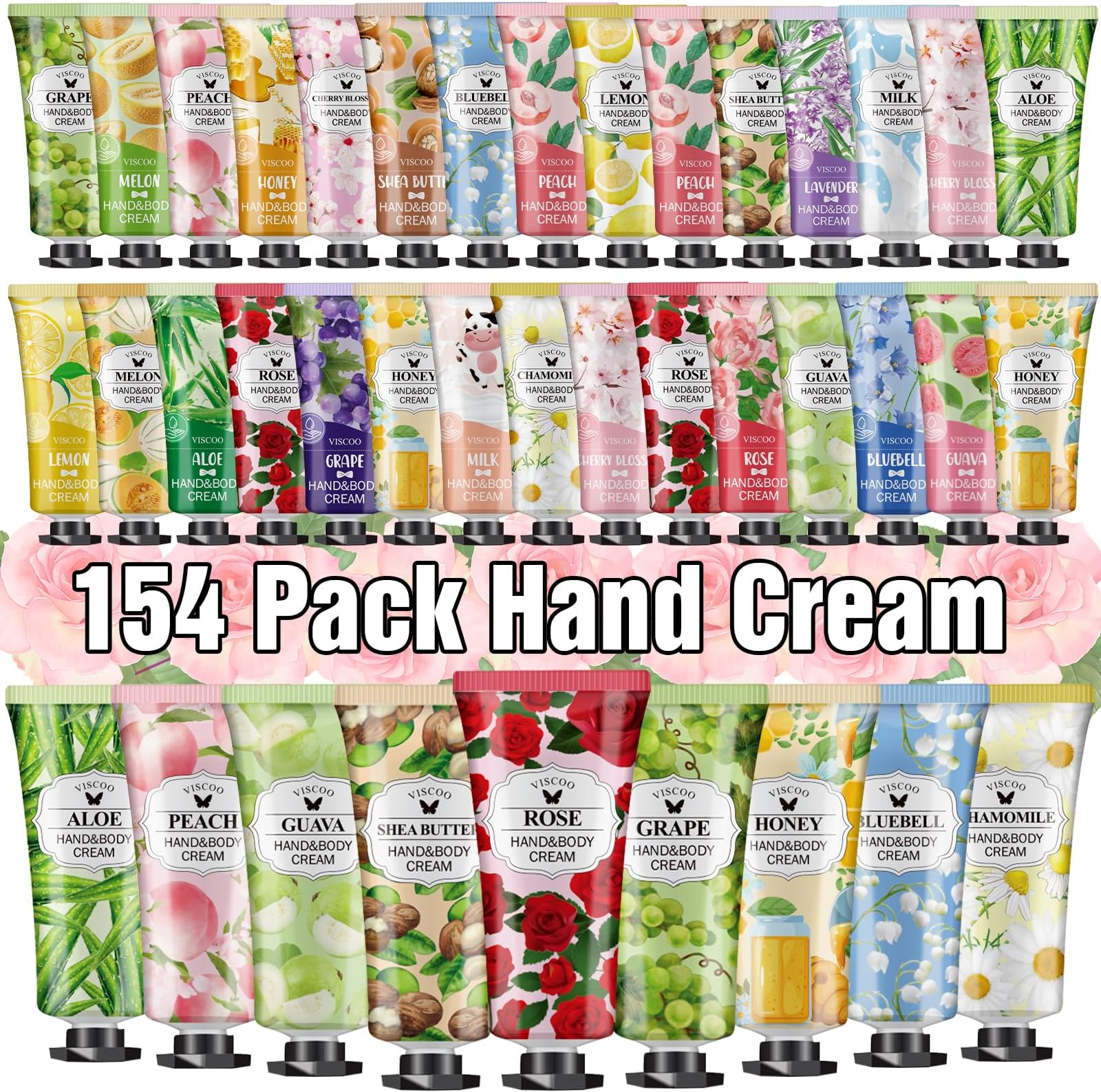 VESPRO 210Pack Hand Cream Gifts Set For Women, Hand Lotion