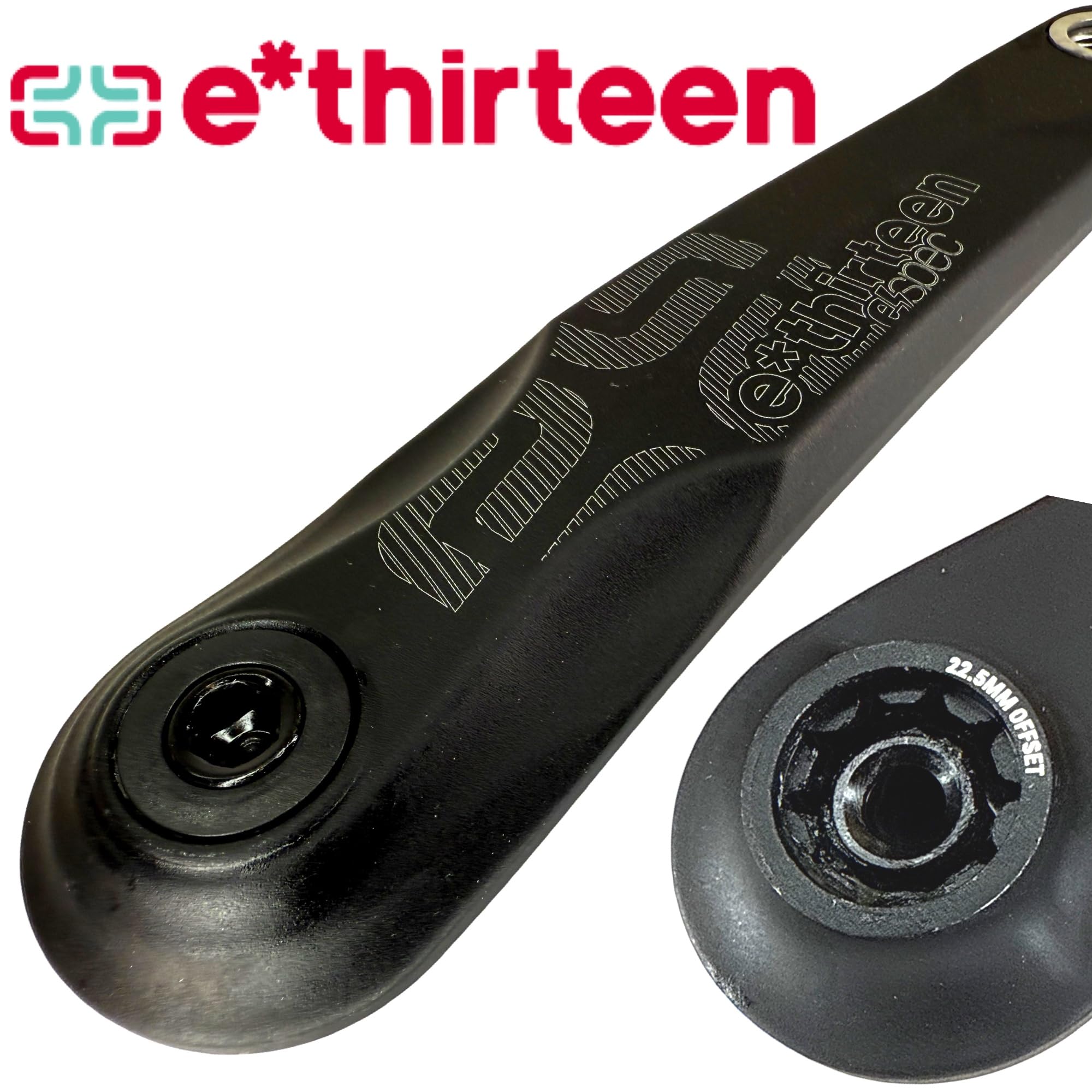 F26 MTB Ebike Ersatz ethirteen Kurbelarme 170mm Kompatiebel mit Motoren von Brose,Bosch Gen4, Gen5,px3 TQ,ZF Motoren