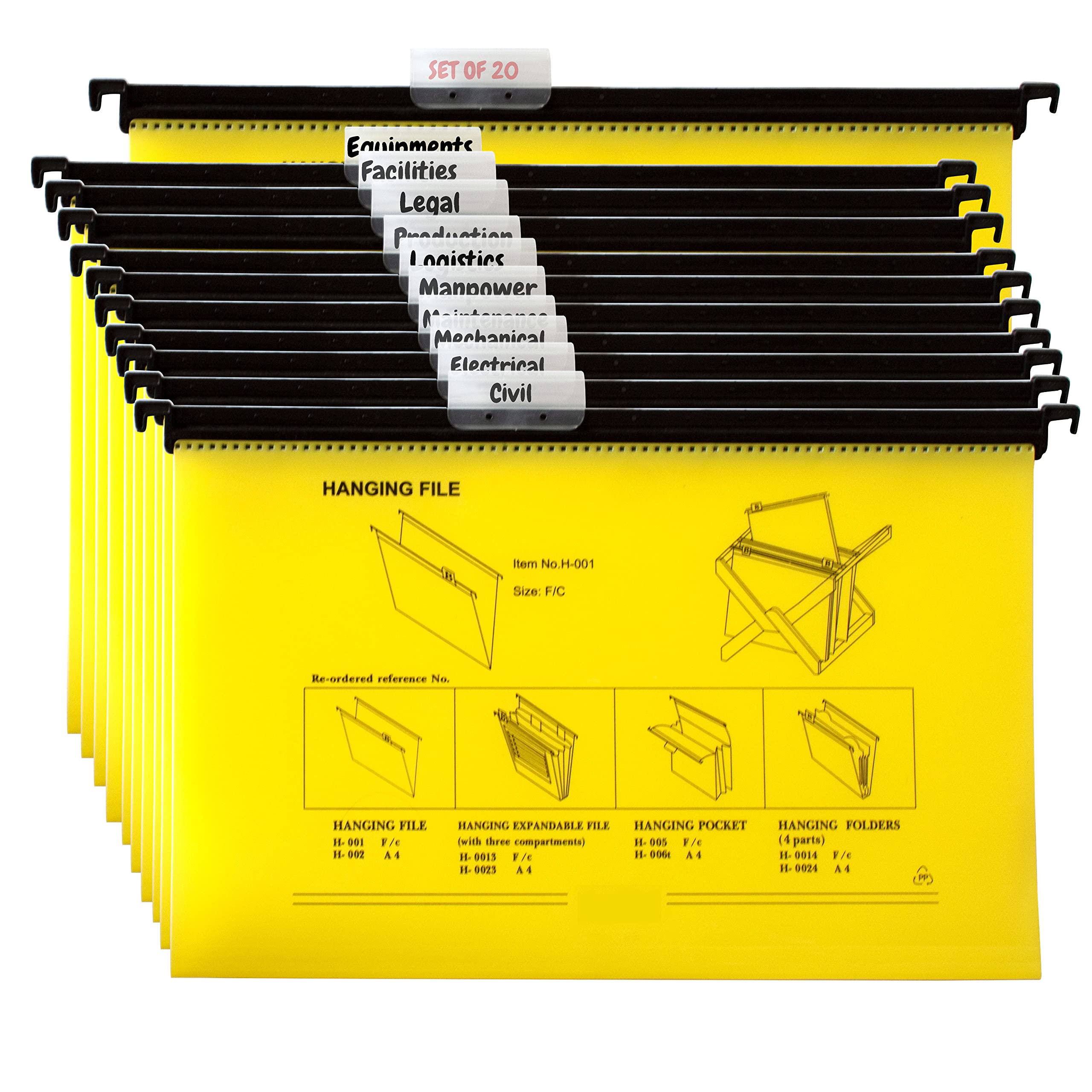 Buy CIEL ® Hanging Suspension File Folder Pocket with