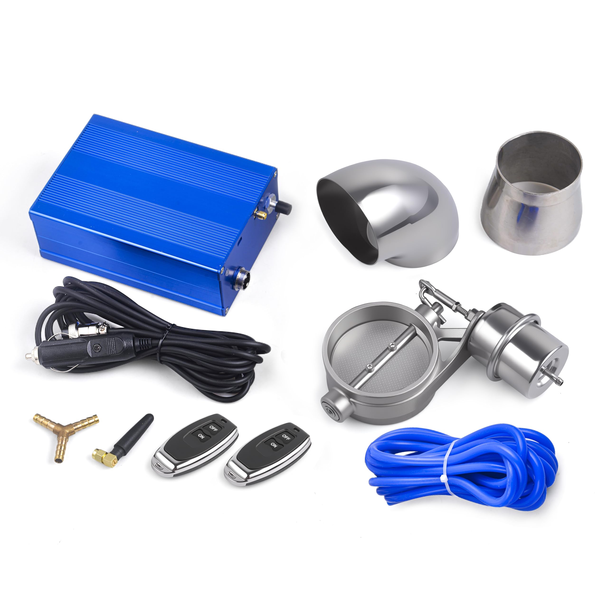 CNRAQR Universal 3 Vacuum Valve Exhaust Cutout with Remote Controller