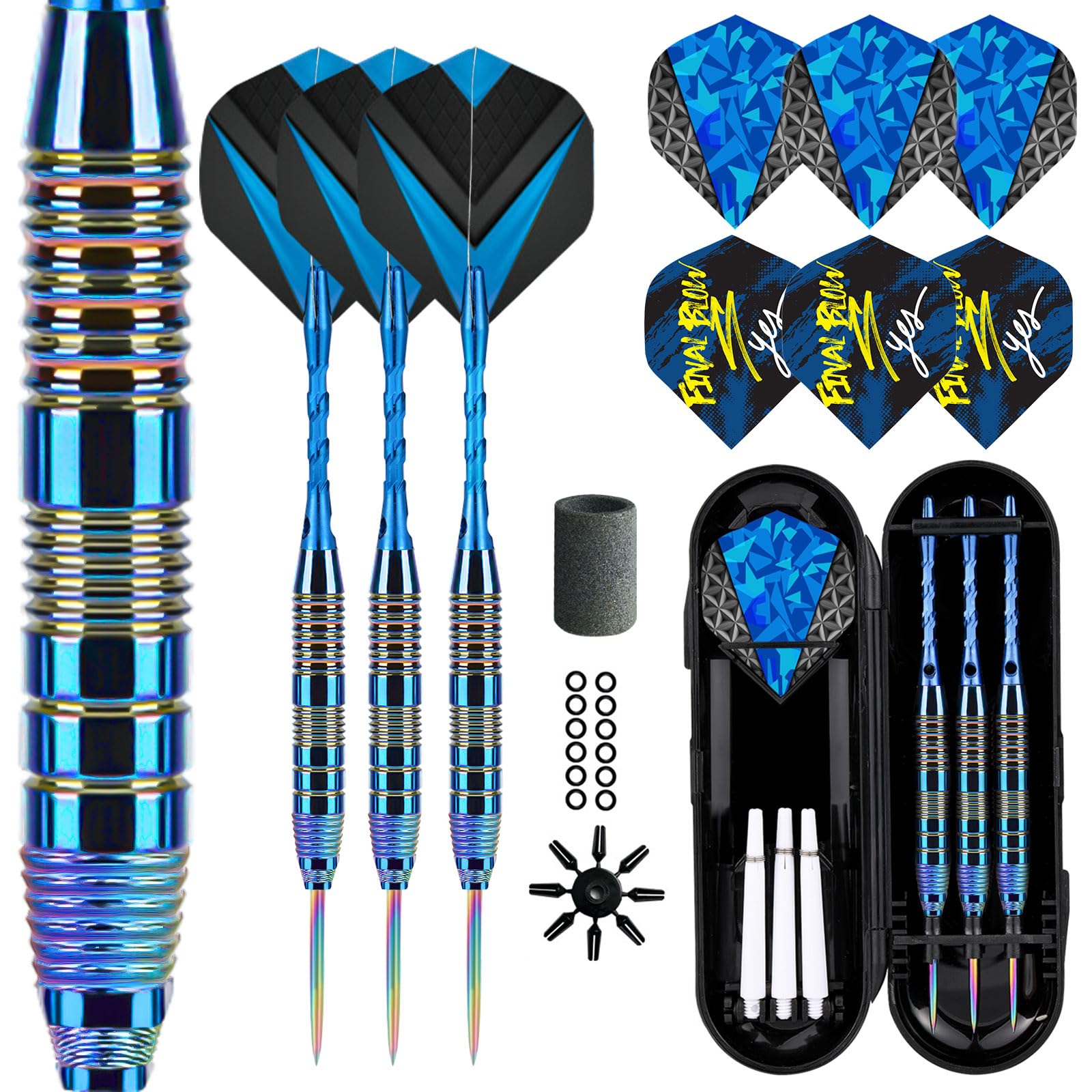 Trecynd Steel Darts 22g - Profi Dartpfeile Mit Metallspitze & Aluminiumschaft