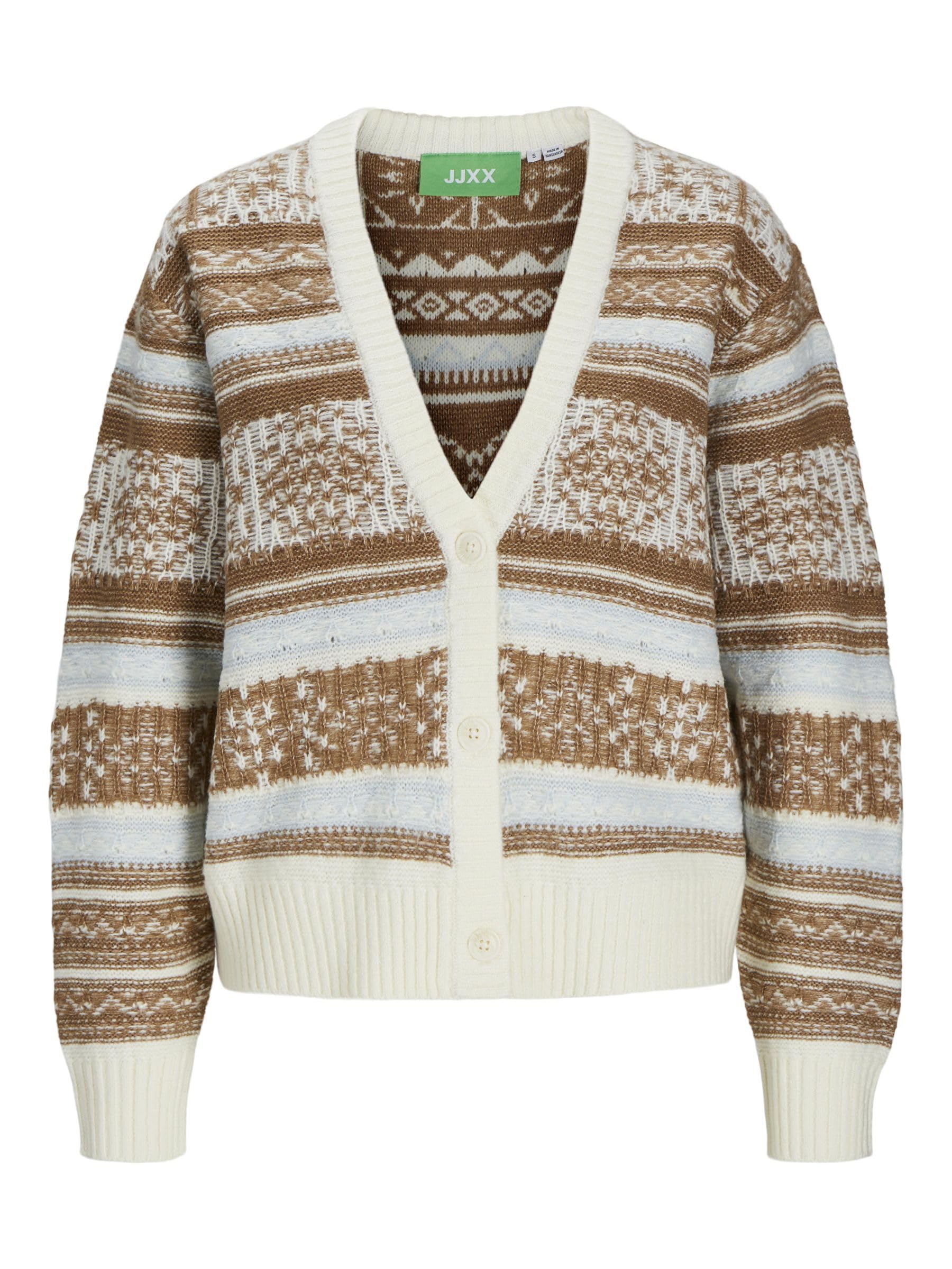 JJXX Jack&Jones JXGALILEA Cardigan Knit, Vanilla Ice, L