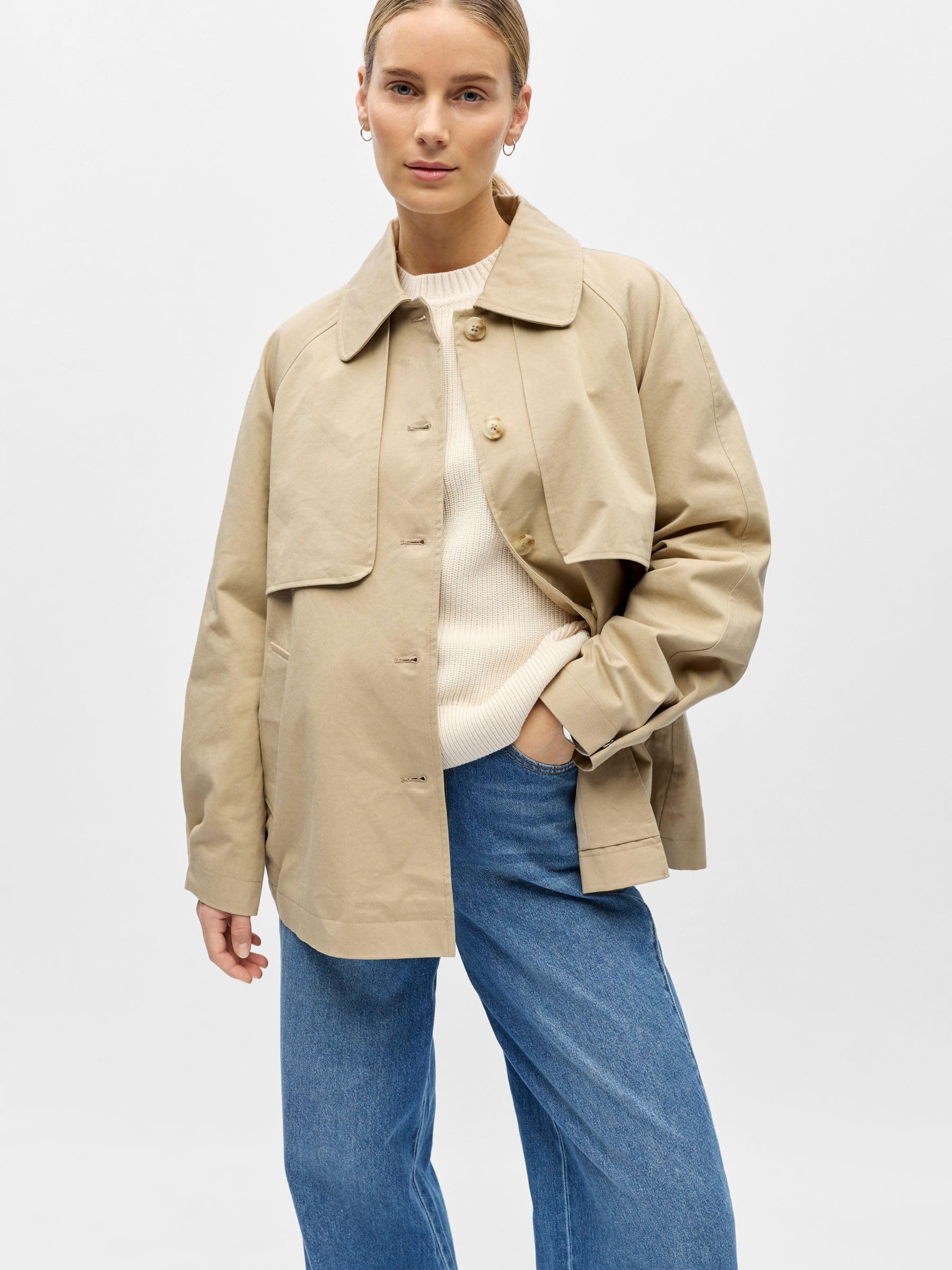 Object Female Trenchcoat Kurzer